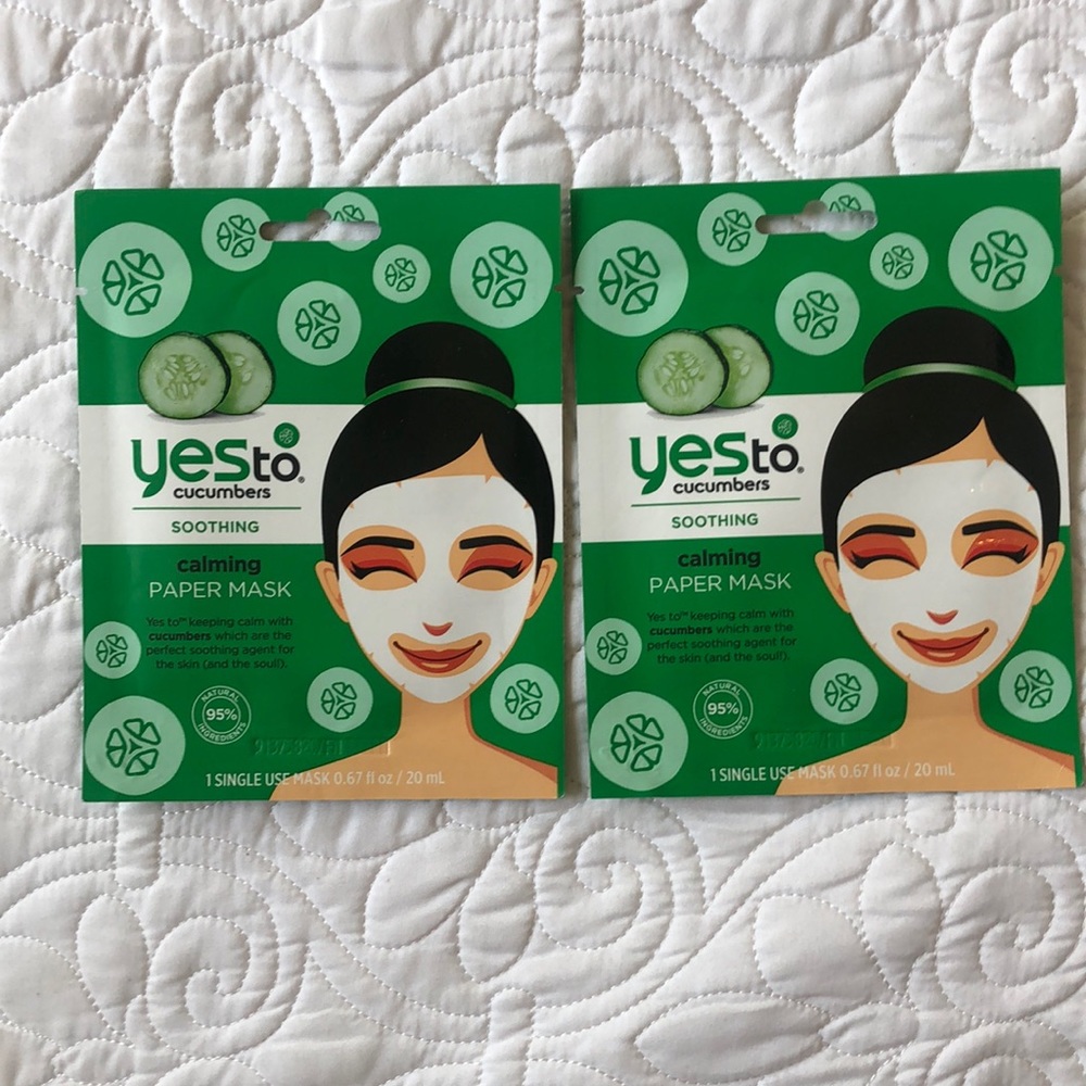 Yes To Cucumbers Calming Face Mask